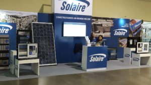 Solaire dijo presente en la Construexpo 2018 Construexpo 2018