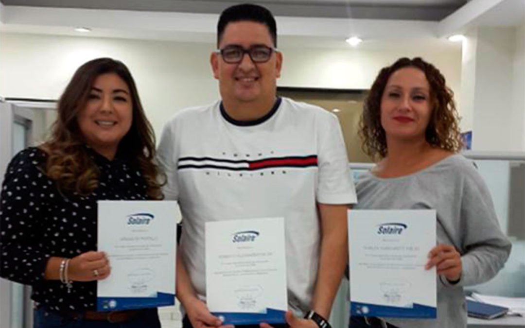 Solaire reconoce el esfuerzo y dedicación